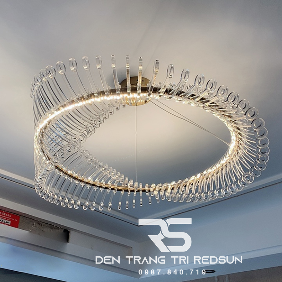 Đèn Chùm Vương Miện Bắc Âu Phòng Khách Hiện Đại DC-T068