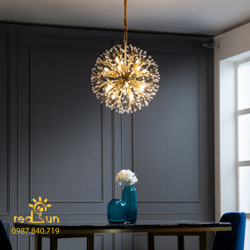 Đèn chùm cầu pháo hoa hiện đại DC-336