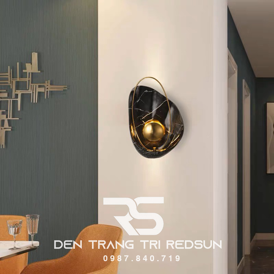 Đèn Tường Trang Trí Phòng Khách, Phòng Ngủ, Cầu Thang Dáng Vỏ Sò Phong Cách Bắc Âu DT-BVK130