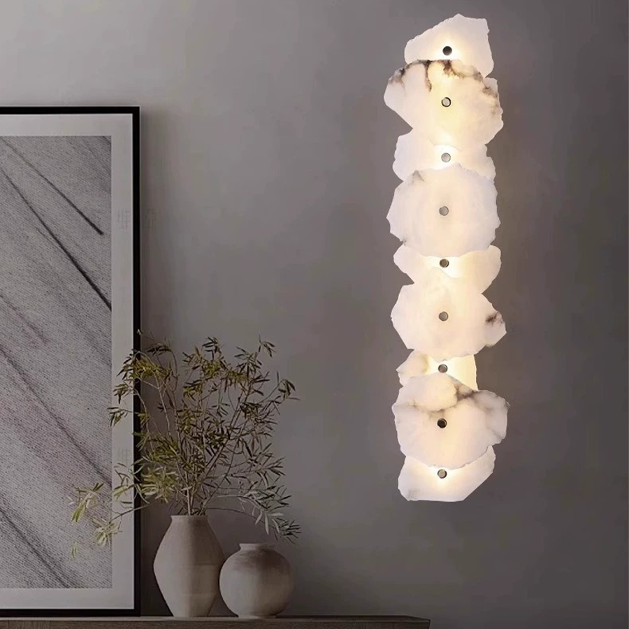 Đèn Tường Đá Cẩm Thạch Trang Trí Phòng Khách, Phòng Ngủ, Cầu Thang, Phòng Bếp Phong Cách Pháp DT-1062