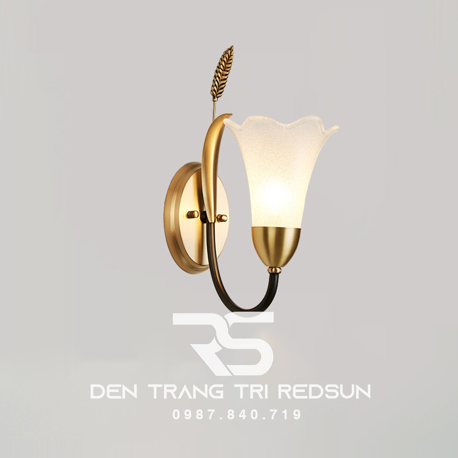 Đèn Tường Trang Trí Phòng Khách, Phòng Ngủ, Cầu Thang Phong Cách Bắc Âu Hình Loa Kèn DT1169/1