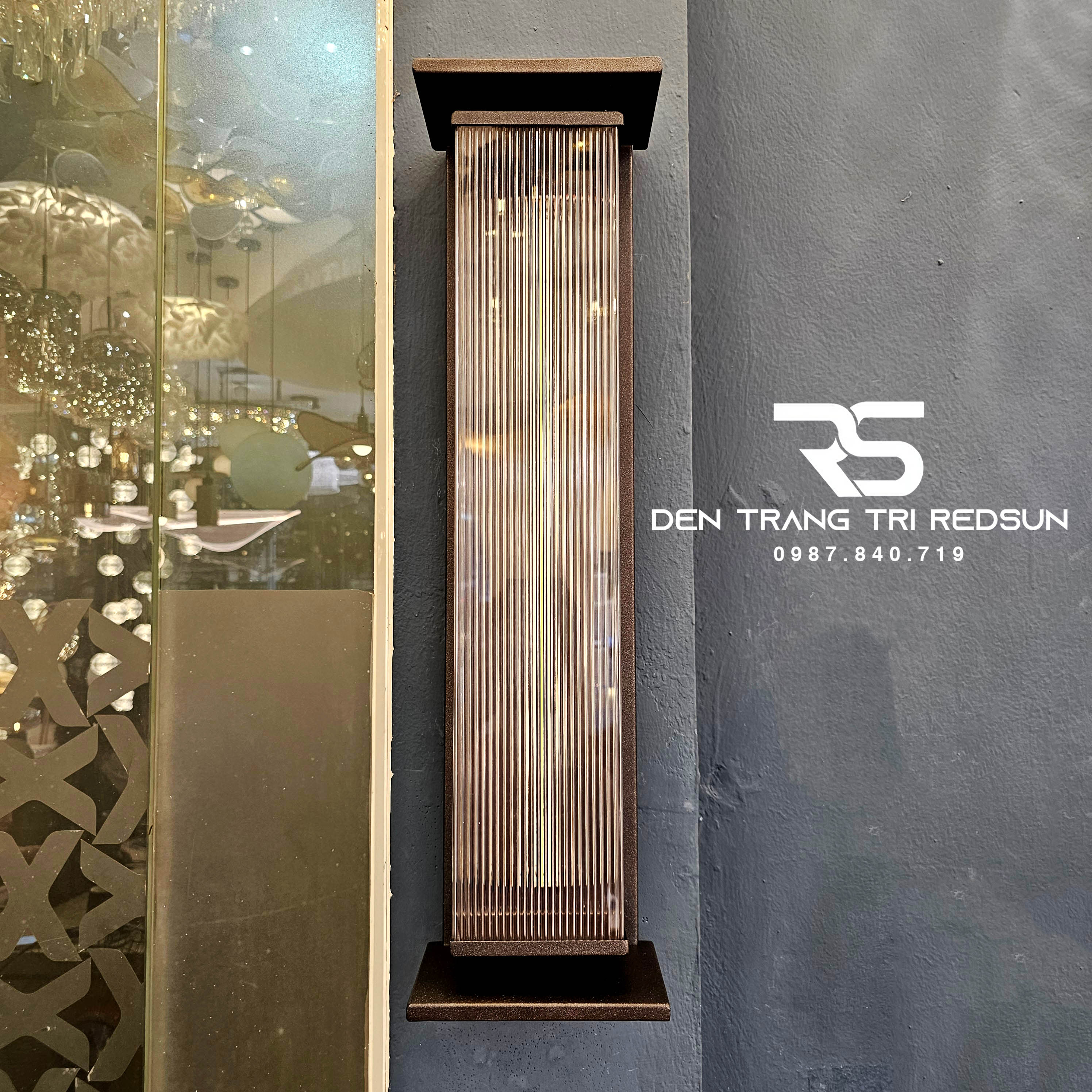 Đèn Tường Chống Nước Trang Trí Ngoài Trời Nhà Hàng, Khách Sạn, Biệt Thự, Sân Vườn DTOD-001