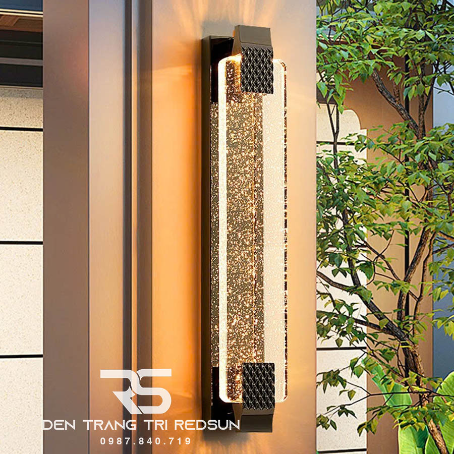 Đèn Tường Trang Trí Phòng Khách, Phòng Ngủ, Cầu Thang Phong Cách Bắc Âu Chất Liệu Pha Lê DTP-001