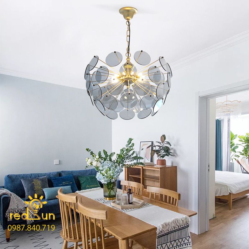 Đèn chùm phong cách Bắc Âu hiện đại DC-2400