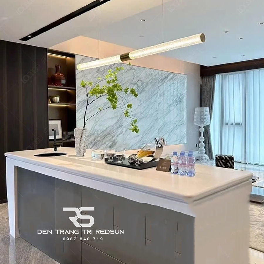 Đèn Thả Bàn Ăn Hiện Đại Phong Cách Bắc Âu Dáng Dài DC-T098