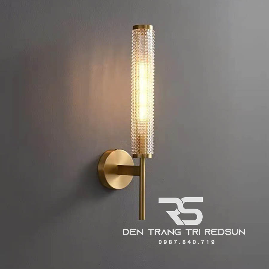 Đèn Tường Trang Trí Phòng Khách, Phòng Ngủ, Cầu Thang Phong Cách Bắc Âu Chất Liệu Pha Lê DTP-006
