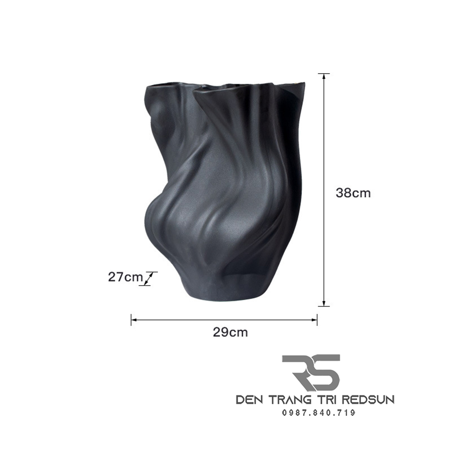 Bình Hoa Nghệ Thuật Phong Cách Bắc Âu Trang Trí Phòng Khách, Phòng Ngủ, Phòng Ăn DDC-ZG001