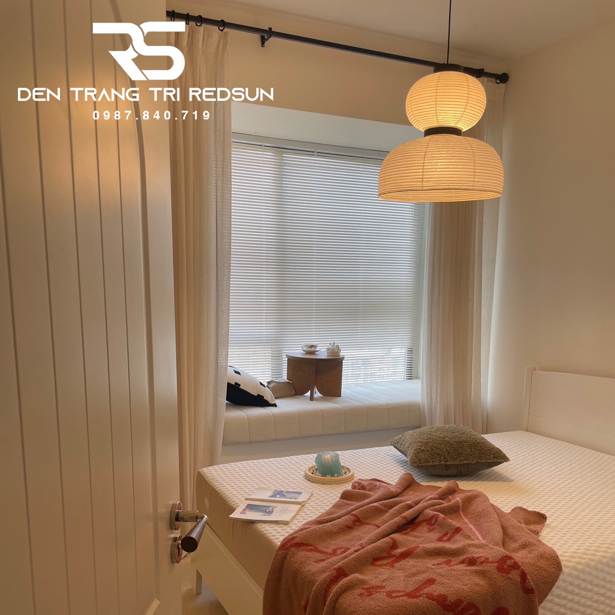 Đèn Thả Hiện Đại Phong Cách Japandi CDT-T064