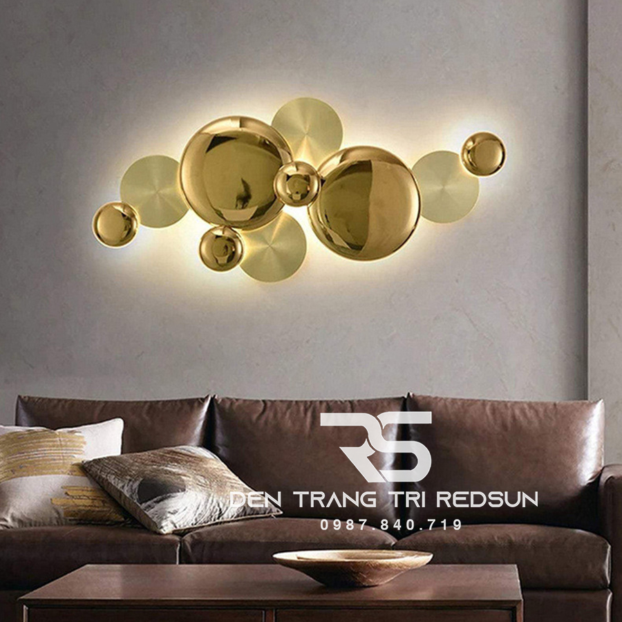 Tranh Đèn Treo Tường Nghệ Thuật Trang Trí Phòng Khách, Phòng Ngủ, Hành Lang Phong Cách Bắc Âu DDC-024