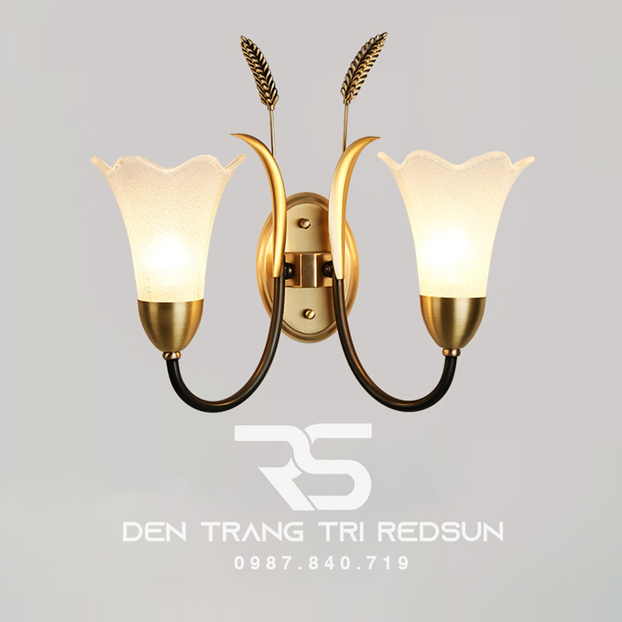 Đèn Tường Trang Trí Phòng Khách, Phòng Ngủ, Cầu Thang Phong Cách Bắc Âu Hình Loa Kèn DT1169/2