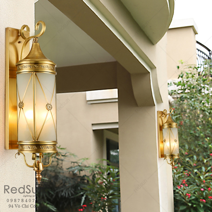 Đèn Tường Chùa Đồng Lắp Ngoài Trời DT-C0621