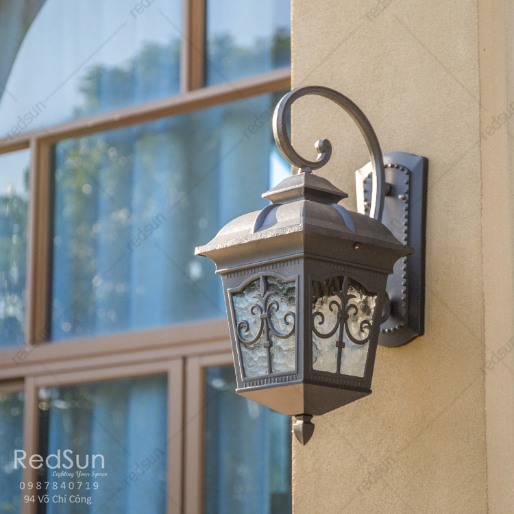Đèn Tường Chùa Hợp Kim Lắp Ngoài Trời DT-C0104