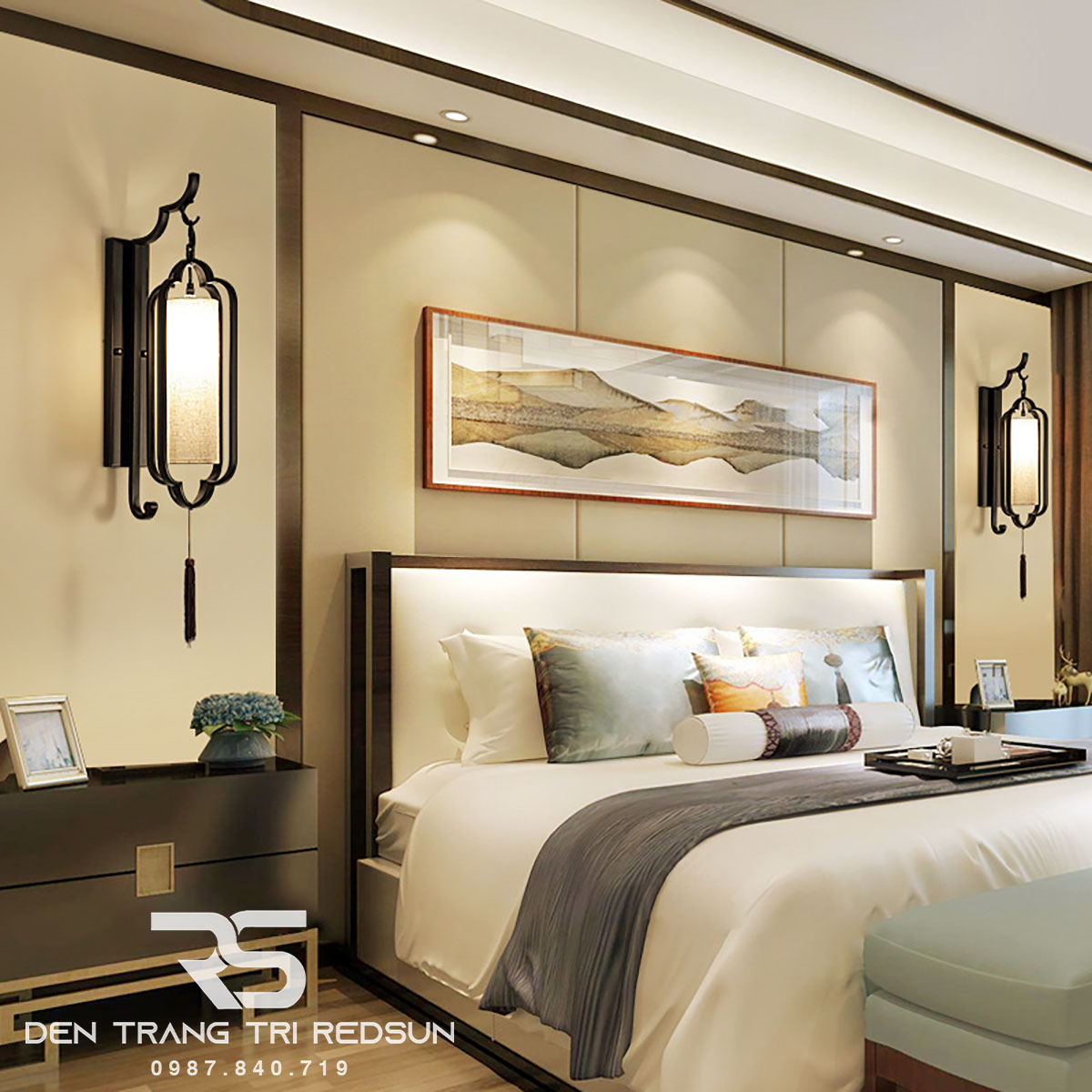 Đèn Tường Hiện Đại Phong Cách Indochine DT-I004