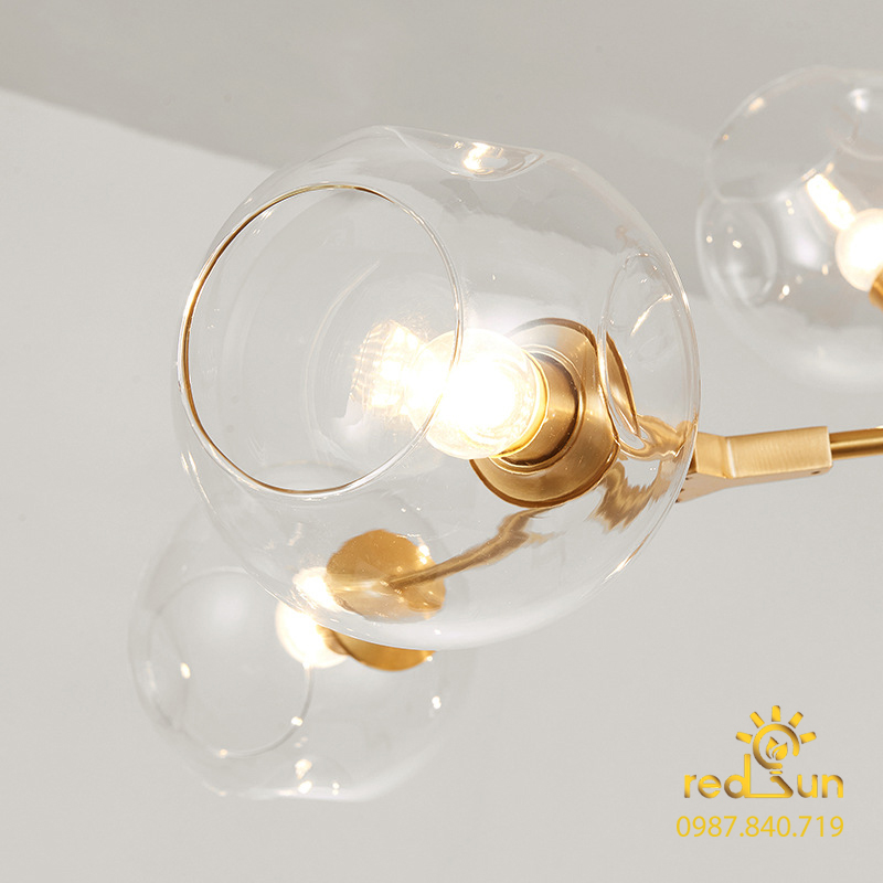 Đèn chùm nghệ thuật Lindsey 6 bóng DC-166