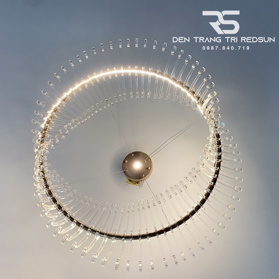 Đèn Chùm Vương Miện Bắc Âu Phòng Khách Hiện Đại DC-T068