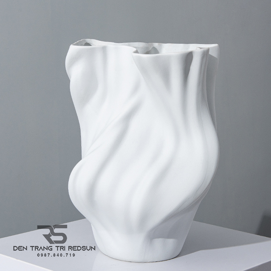 Bình Hoa Nghệ Thuật Phong Cách Bắc Âu Trang Trí Phòng Khách, Phòng Ngủ, Phòng Ăn DDC-ZG001