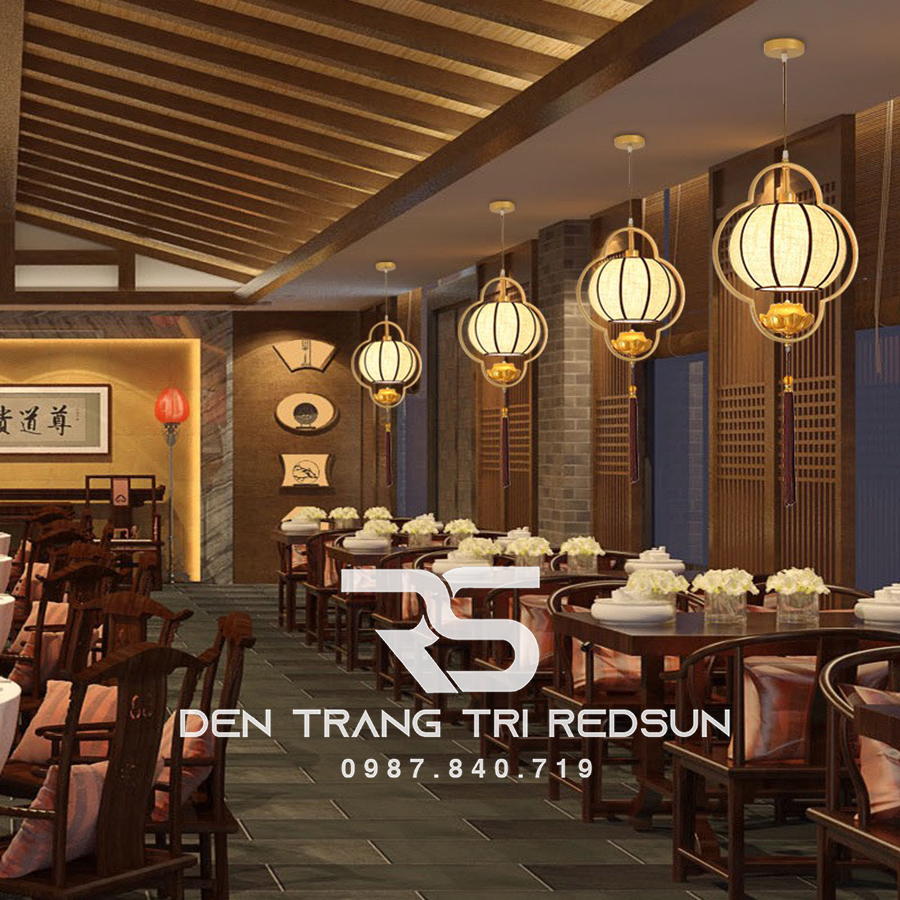 Đèn Thả Trần Hiện Đại Phong Cách Indochine IDC-012