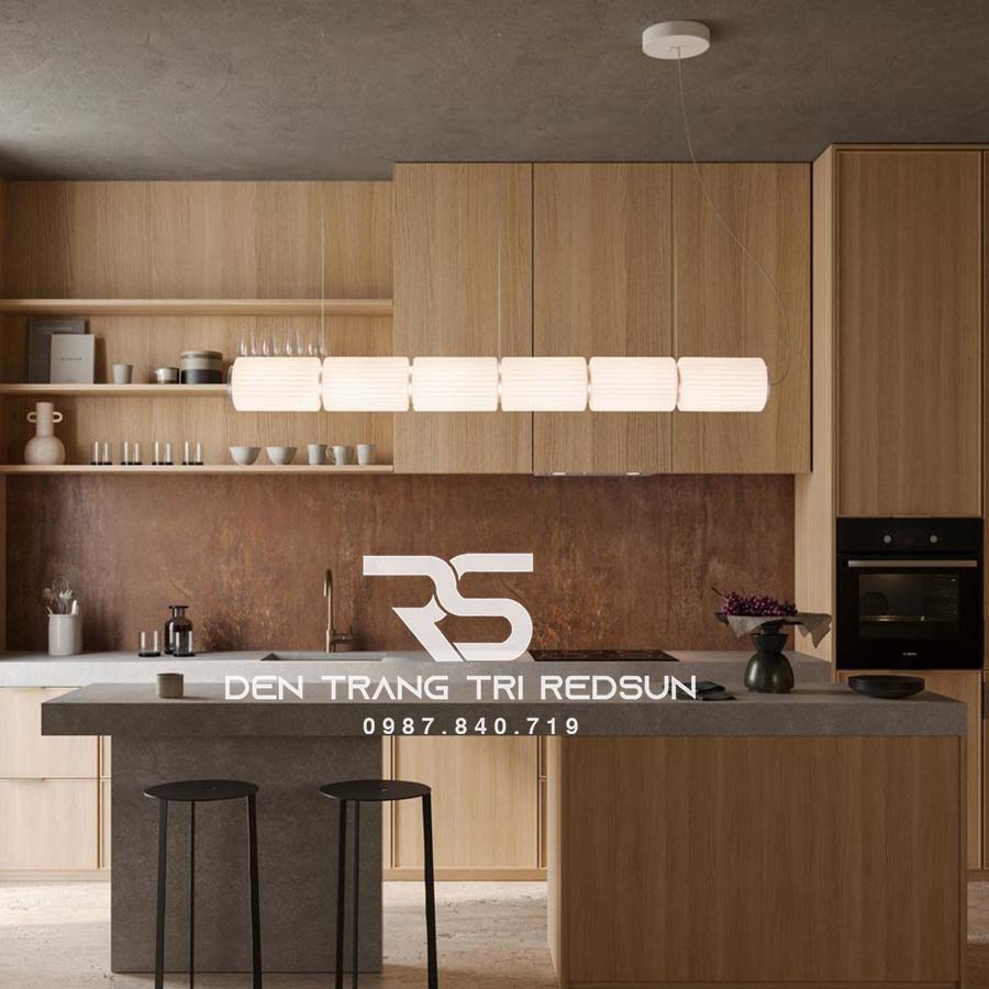 Đèn Thả Bàn Ăn Hiện Đại Phong Cách Bắc Âu Dạng Khối DC-T118