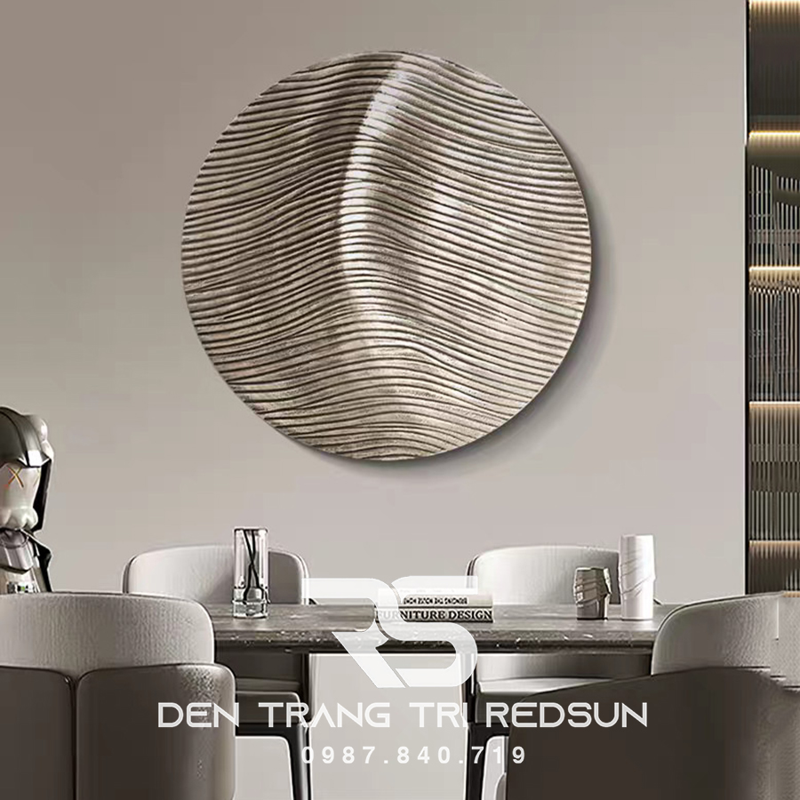 Tranh Treo Tường Thủ Công Trang Trí Phòng Khách, Phòng Ngủ, Hành Lang Sơn Dầu Phong Cách Trừu Tượng Hiện Đại DDC-015