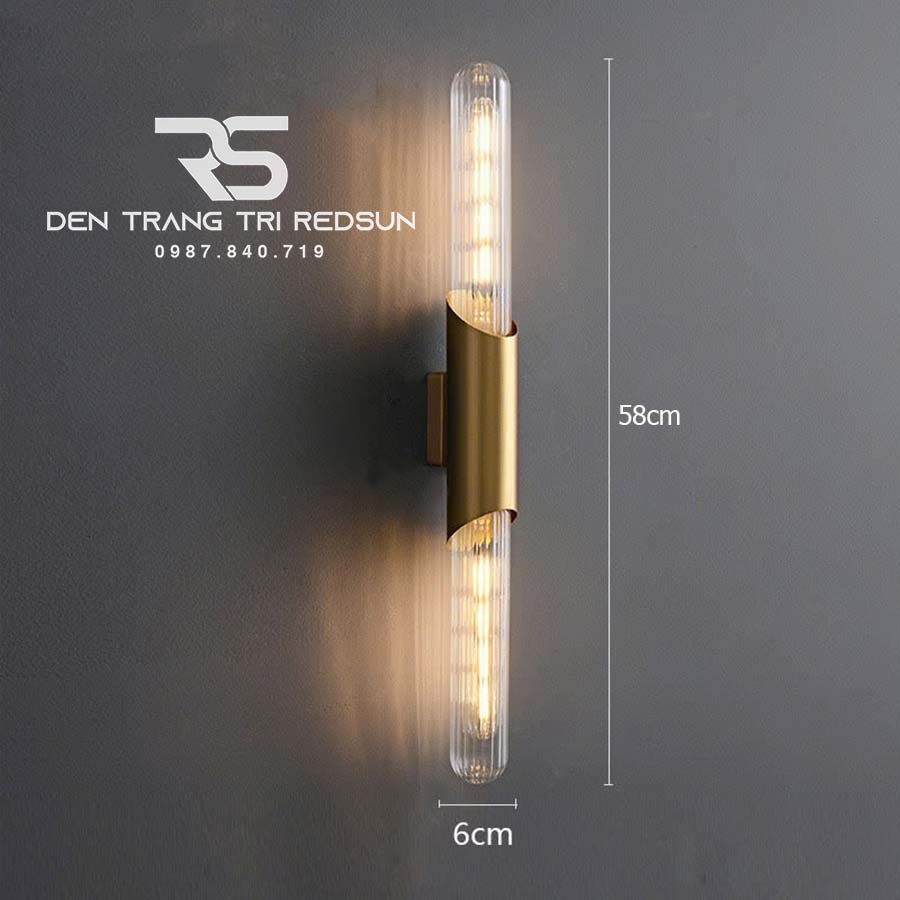 Đèn Tường Trang Trí Phòng Khách, Phòng Ngủ, Cầu Thang Phong Cách Bắc Âu DTP-014