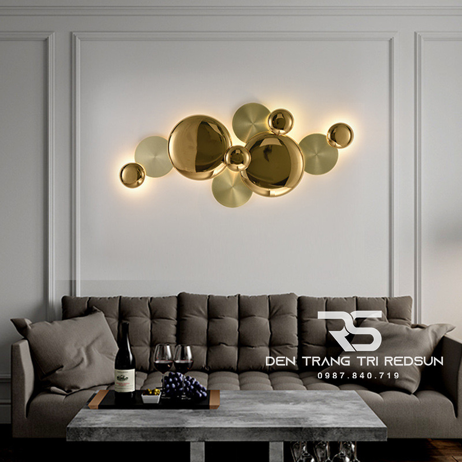 Tranh Đèn Treo Tường Nghệ Thuật Trang Trí Phòng Khách, Phòng Ngủ, Hành Lang Phong Cách Bắc Âu DDC-024