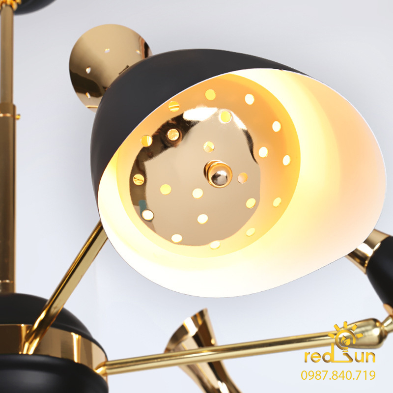 Đèn chùm 8 chân vịt hiện đại DC-68