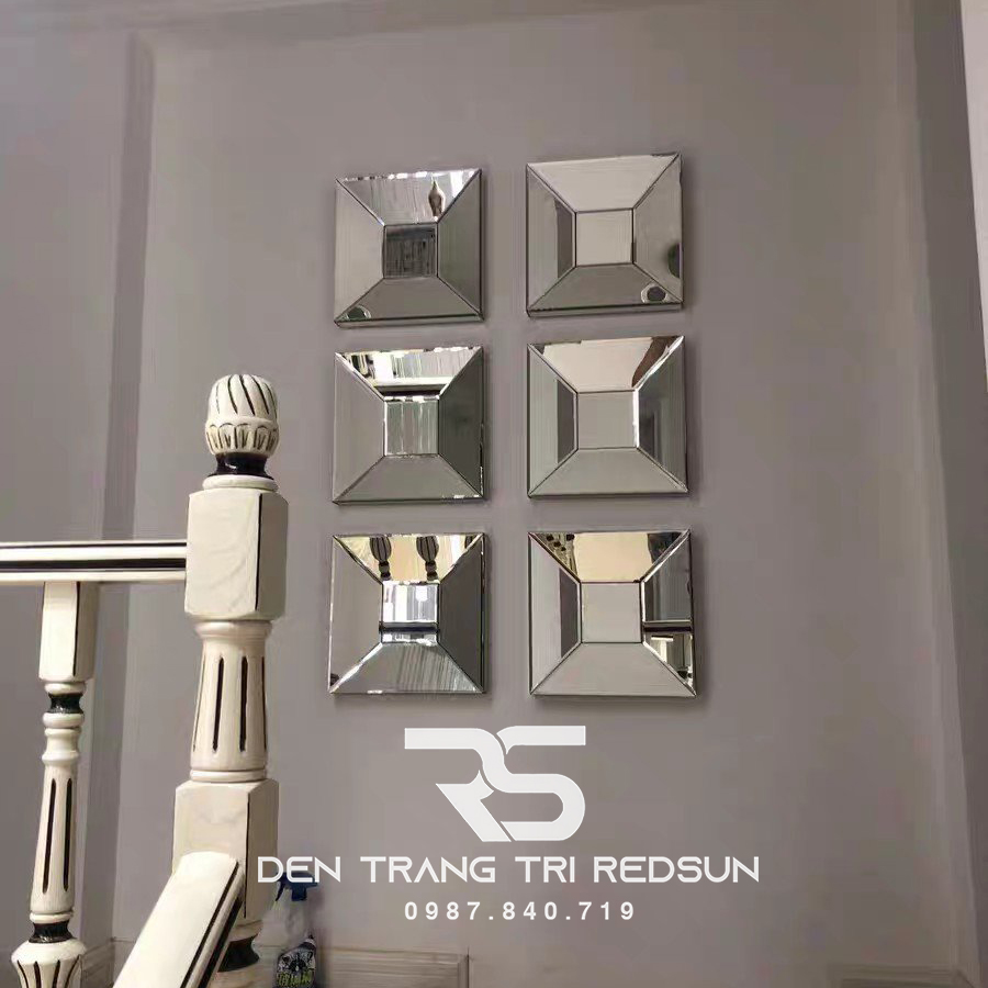 Gương Treo Tường Trang Trí Phòng Khách, Phòng Ngủ, Nhà Tắm Phong Cách Bắc Âu GDC-005