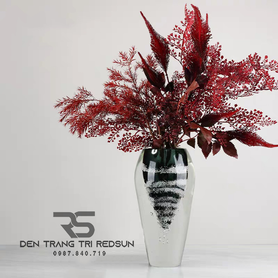 Bình Hoa Trang Trí Phong Cách Bắc Âu Sáng Tạo Hình Bong Bóng Chất liệu Thuỷ Tinh DDC-ZG005