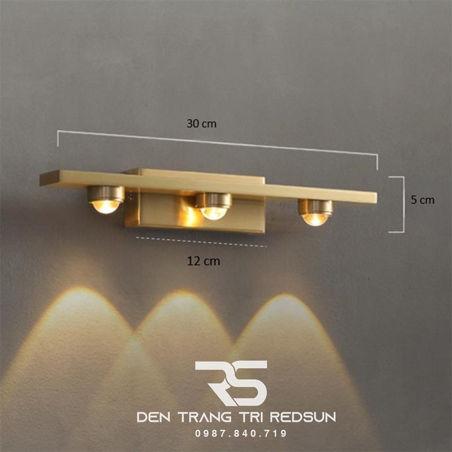 Đèn Soi Tranh, Soi Gương Hiện Đại Lắp Trang Trí Phòng Khách, Phòng Ngủ, Phòng Tắm L150