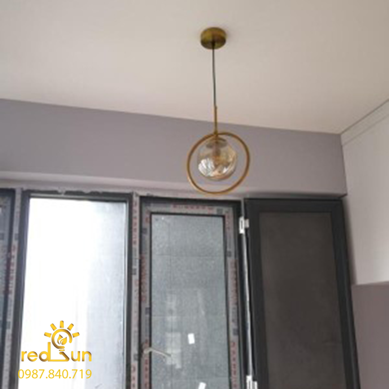 Chao đèn thả vòng cầu CDT-L005