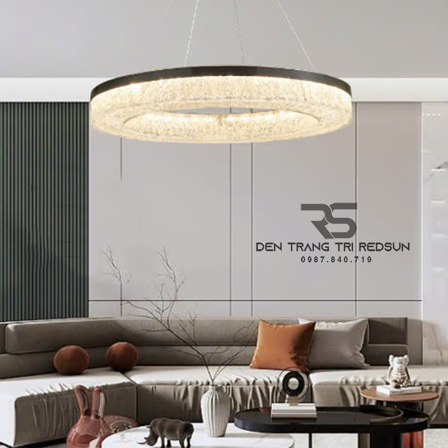 Đèn Thả Bàn Ăn Hiện Đại Phong Cách Bắc Âu Dáng Tròn DC-L065