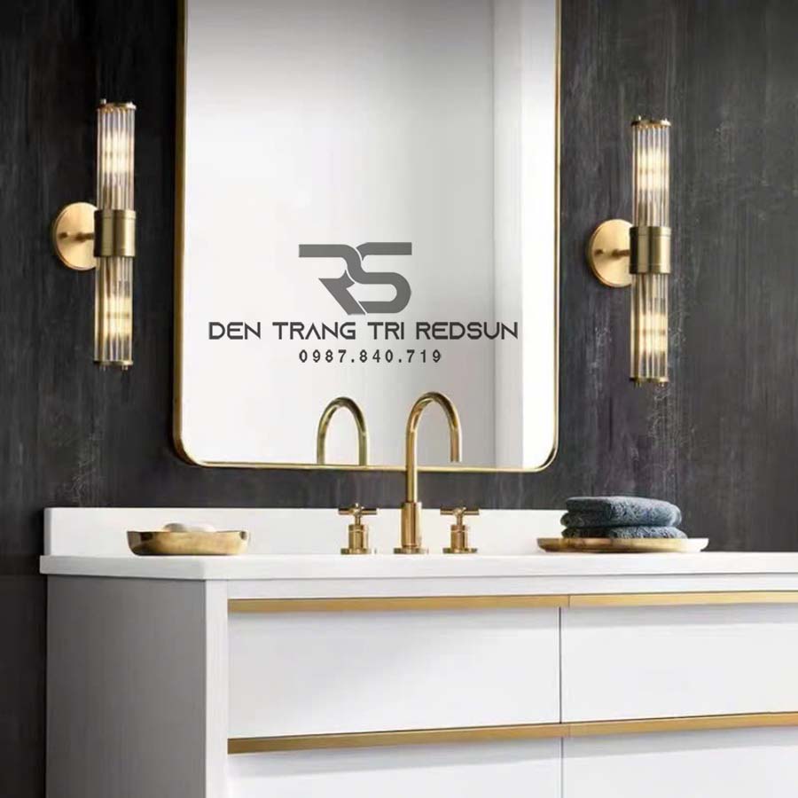 Đèn Tường Trang Trí Phòng Khách, Phòng Ngủ, Cầu Thang Phong Cách Bắc Âu Chất Liệu Pha Lê DTP-012