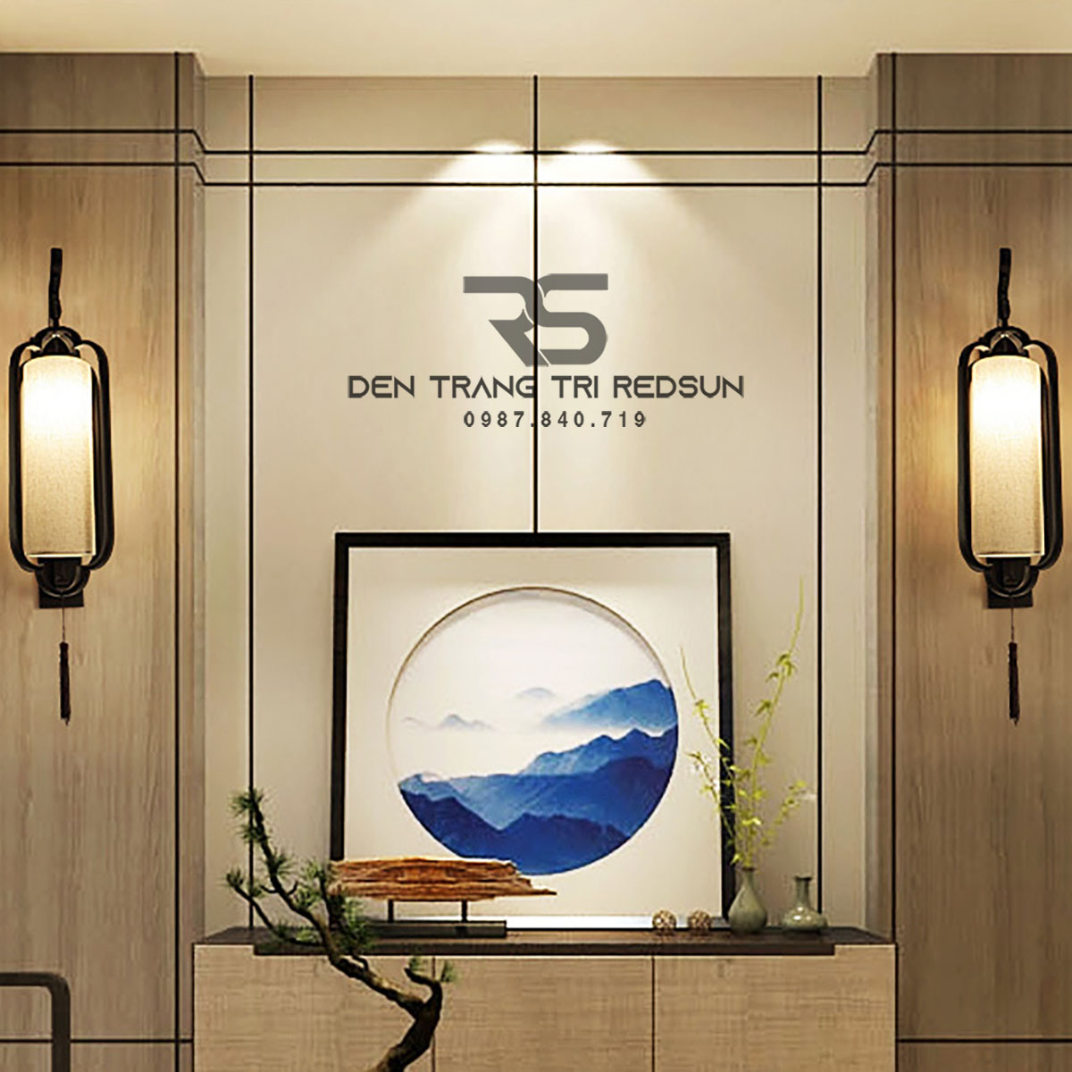 Đèn Tường Hiện Đại Phong Cách Indochine DT-I004