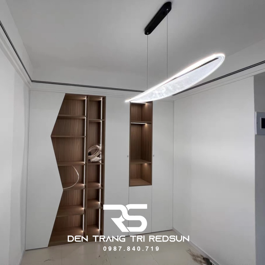 Đèn Thả Bàn Ăn Hiện Đại Hình Lá Acrylic Phong Cách Bắc Âu DC-T090