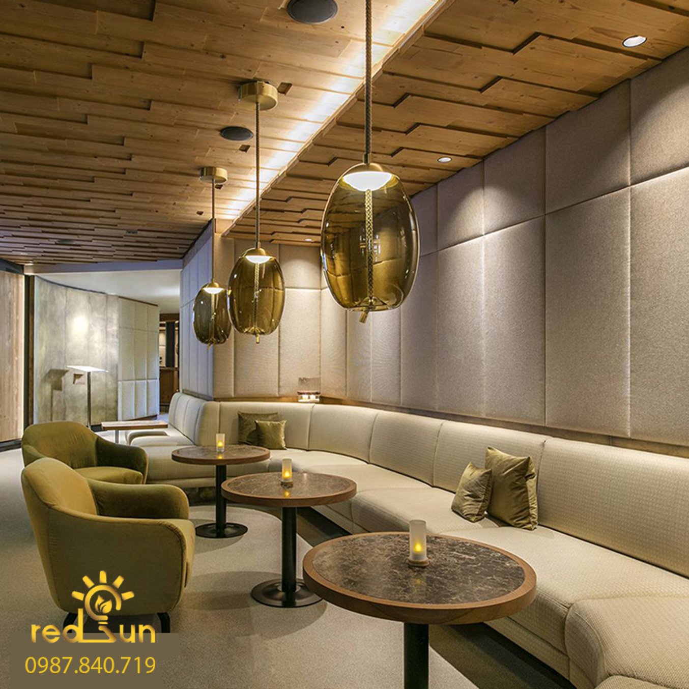 Chao đèn thả thủy tinh 4 dáng