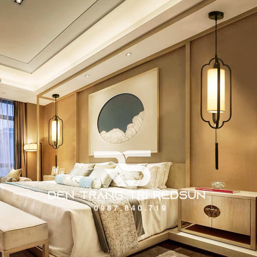 Đèn Thả Trần Hiện Đại Phong Cách Indochine IDC-007