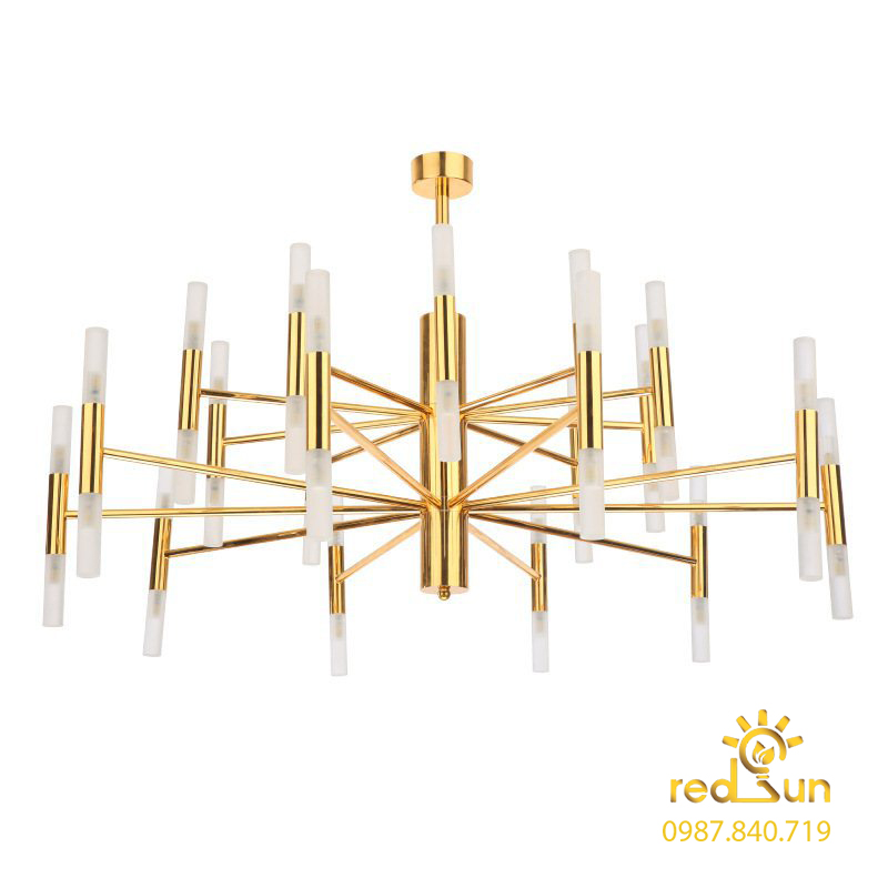 Đèn chùm trang trí nghệ thuật 20 tay R06