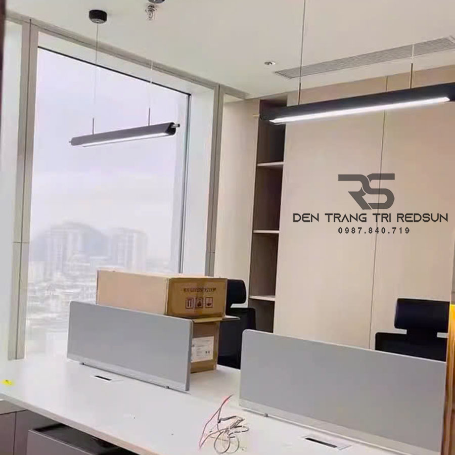 Đèn Thả Bàn Ăn, Bàn Đảo Hiện Đại Phong Cách Bắc Âu Dáng Dài DC-T094