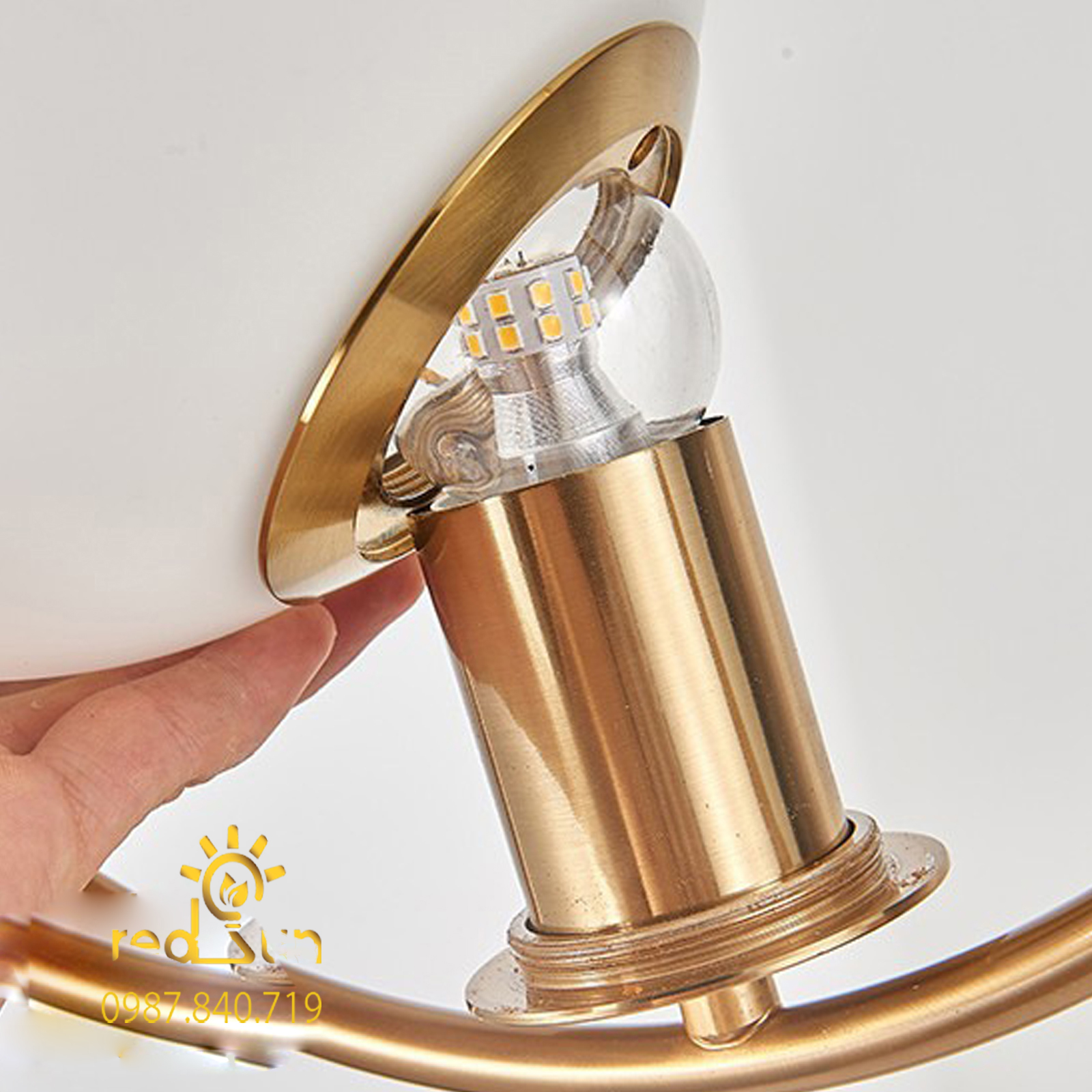 CDT014 - Chao đèn thả Hiện đại mang phong cách Bắc Âu
