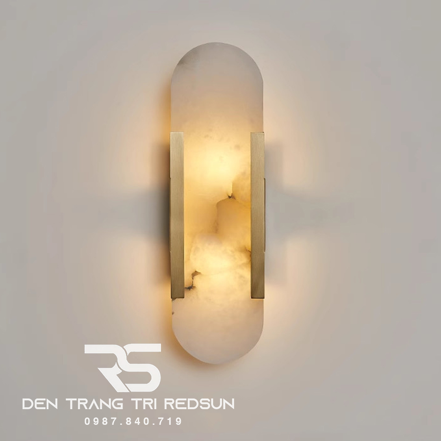Đèn Tường Đá Cẩm Thạch Hiện Đại Trang Trí Phòng Khách, Phòng Ngủ, Cầu Thang Phong Cách Bắc Âu DT-128