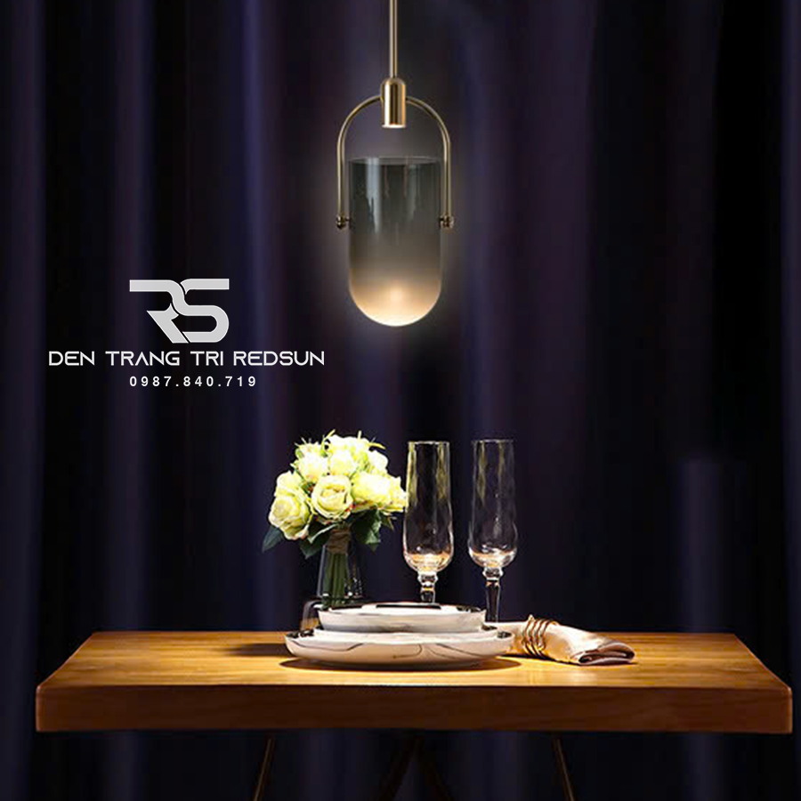 Đèn Thả Trần Hiện Đại Phong Cách Bắc Âu Hình Viên Đạn CDT-L010