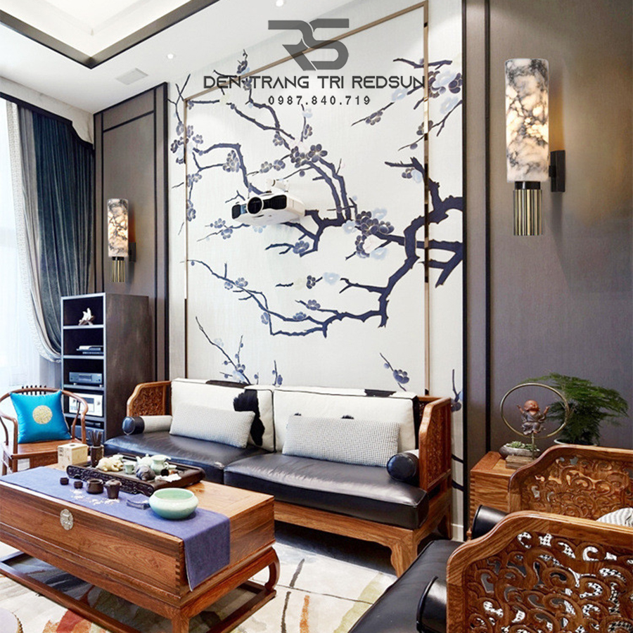 Đèn Tường Đá Cẩm Thạch Hiện Đại Trang Trí Phòng Khách, Phòng Ngủ, Cầu Thang Phong Cách Bắc Âu DT-130