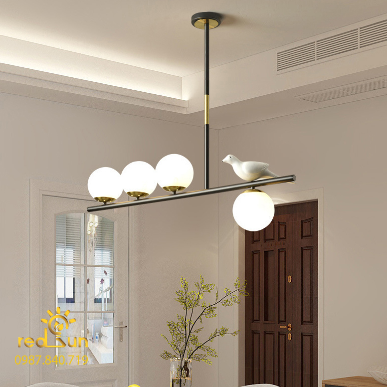 ĐÈN THẢ NGANG CHIM 3,4 CHÓA MỚI TH766