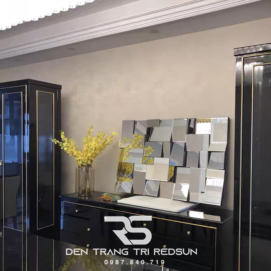 Gương Treo Tường Nghệ Thuật Trang Trí Phòng Khách, Phòng Ngủ, Hành Lang, Phòng Làm Việc GDC-003