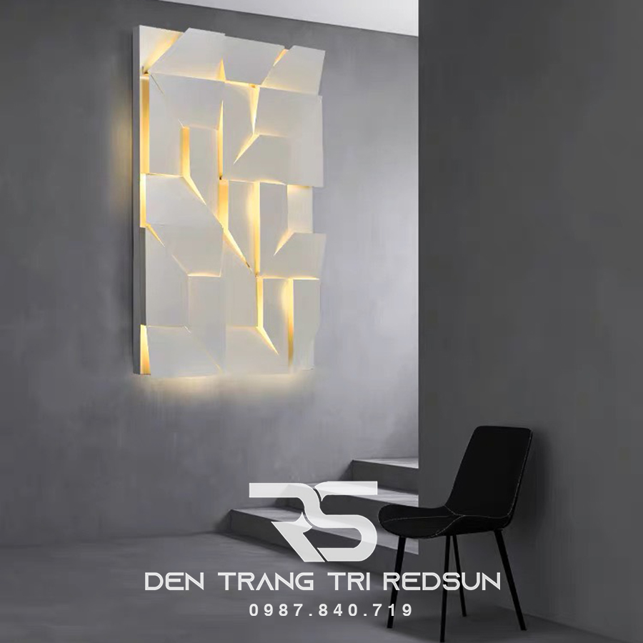 Tranh Đèn Treo Tường Nghệ Thuật Trang Trí Phòng Khách, Phòng Ngủ, Hành Lang Phong Cách Bắc Âu DDC-006