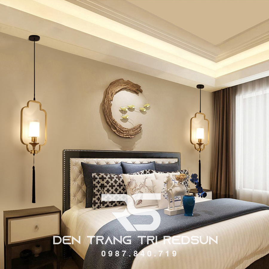 Đèn Thả Trần Hiện Đại Phong Cách Indochine IDC-011