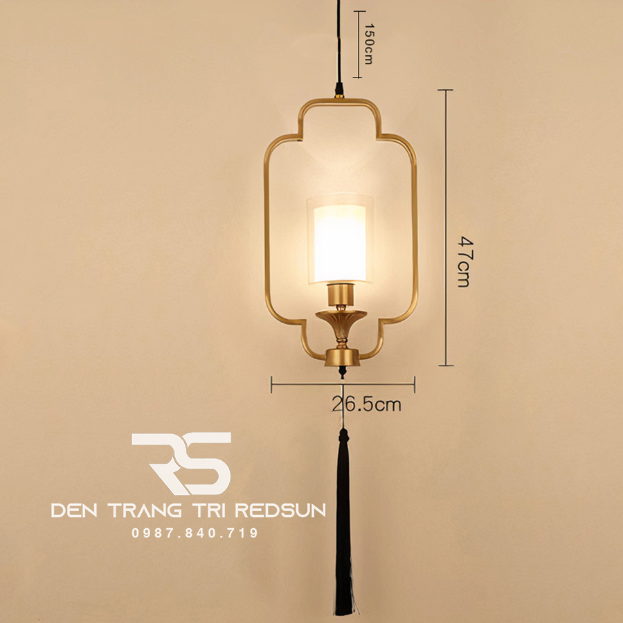 Đèn Thả Trần Hiện Đại Phong Cách Indochine IDC-011