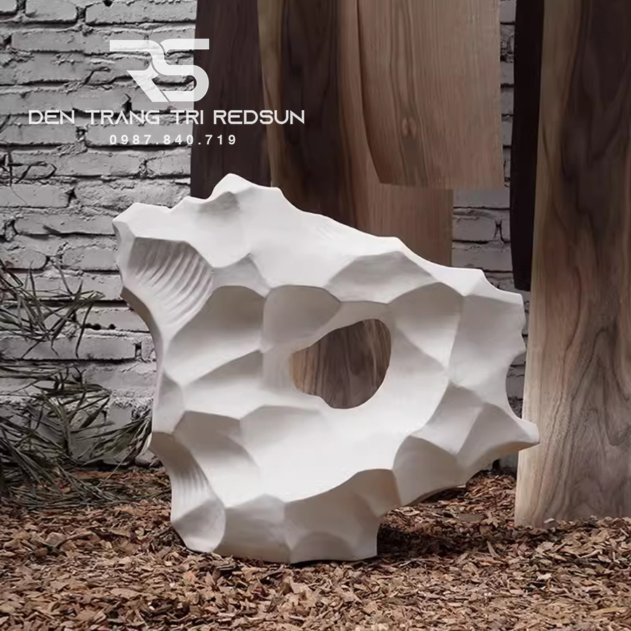 Đồ Trang Trí Nghệ Thuật Phòng Khách, Sảnh Chờ Nhà Hàng, Khách Sạn Điêu Khắc San Hô DDC-ZG009