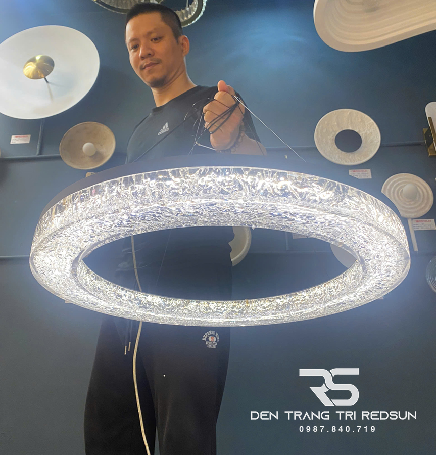 Đèn Thả Bàn Ăn Hiện Đại Phong Cách Bắc Âu Dáng Tròn DC-L065