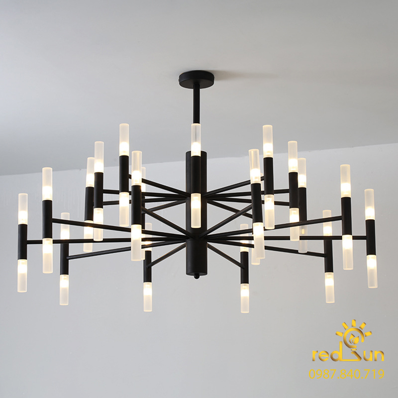 Đèn chùm trang trí nghệ thuật 20 tay R06
